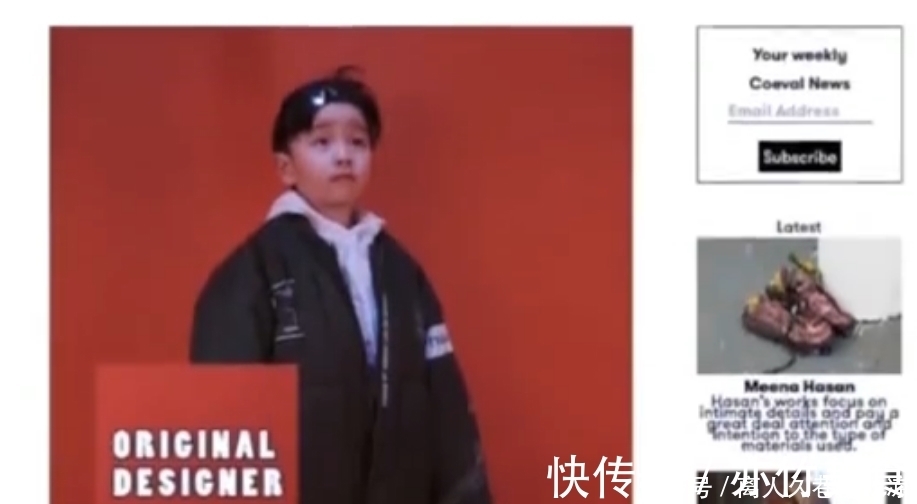 德国时装周 奇闻:看人家的奶奶,给孙子自制衣服上热搜,孙子德国时装周亮相