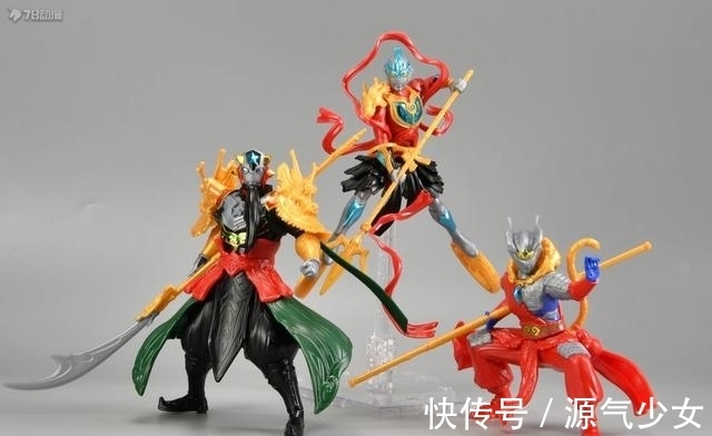 透明件|78官测:万代 哪吒战袍银河&关羽泰塔斯&孙悟空战袍赛罗奥特曼