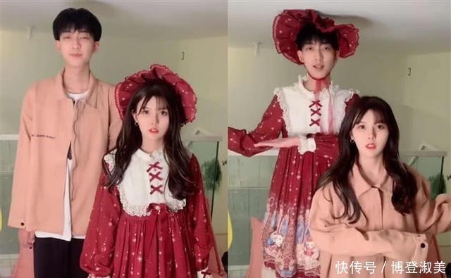 右图|男生穿“女装”，汉服忍了，jk忍了，看到洛丽塔：女装大佬本人