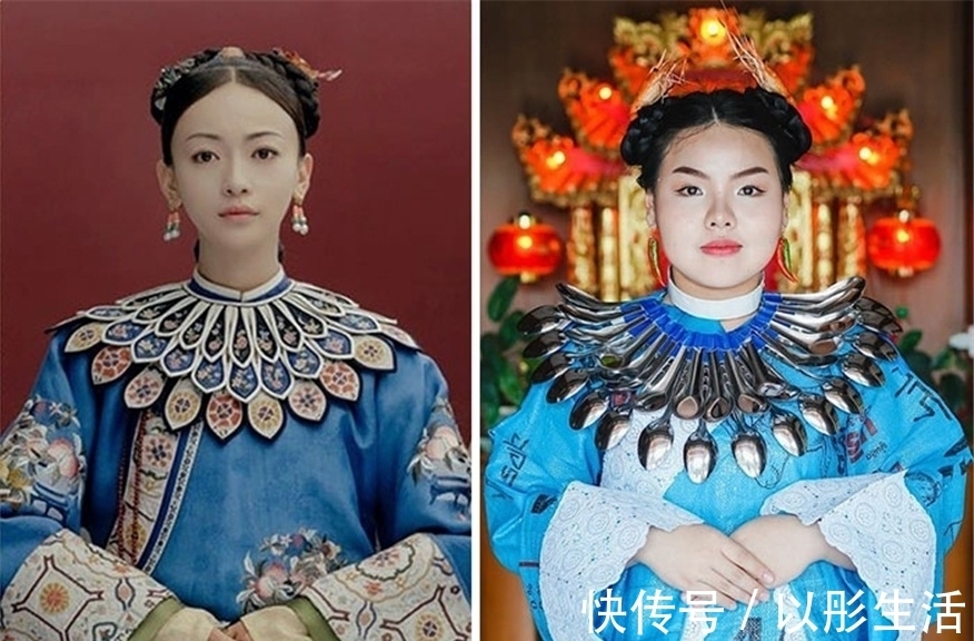 cospl咸鱼当剑，虾片做礼服，泰国吃货妹纸cosplay“很好吃”