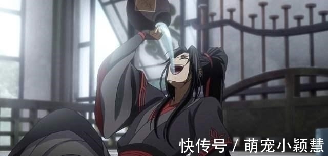 魏无羡$魔道祖师:姑苏蓝氏的饭有多难吃?魏无羡:还不如吃瓜皮