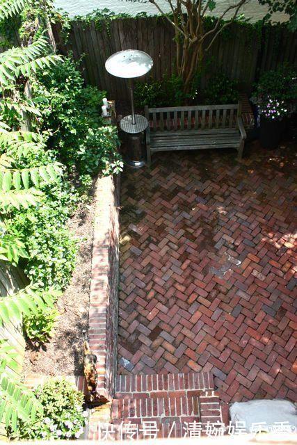 红砖|农村院子水泥地实在太丑了,我家用红砖斜着铺,越用越久还看不腻