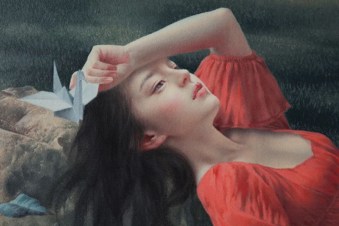 杨超@杨超:人体油画唯美而清雅脱俗,画出了东方女子的纯净与圣洁