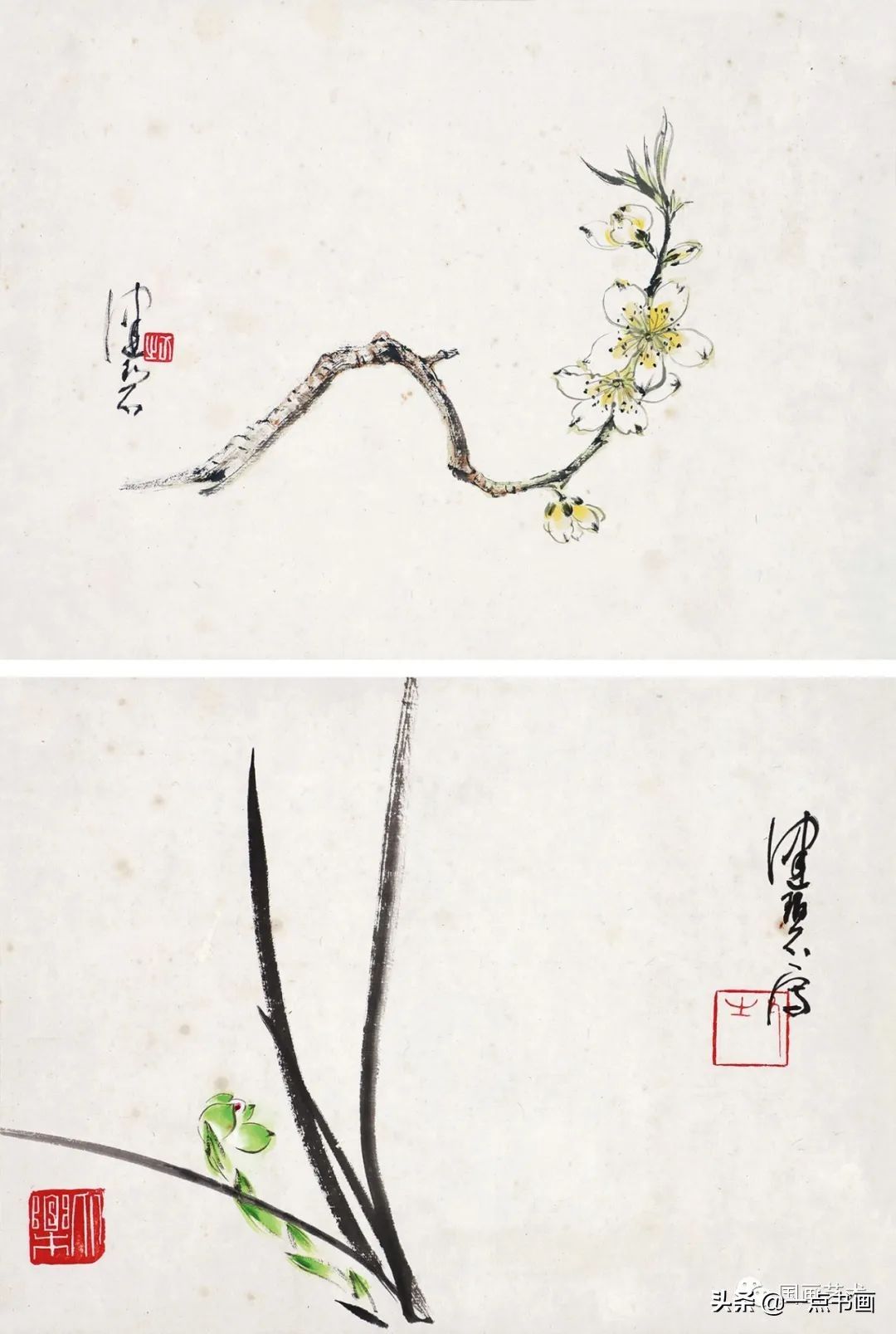 郑午昌@书画大师陈佩秋先生国画作品欣赏