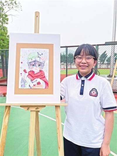 柳市镇第三中学|15岁女孩想办漫画展 同学老师帮她圆梦 “今天是初中三年最难忘的一天”