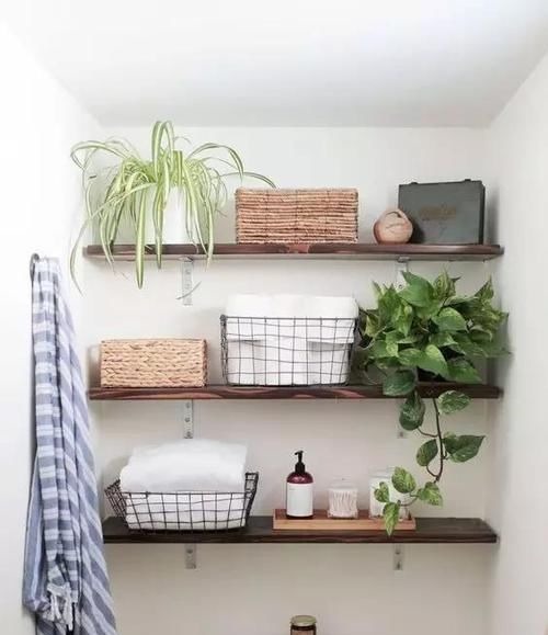 柜子|利用好马桶上方的1㎡,在马桶上装个架子,卫生间瞬间大了5㎡