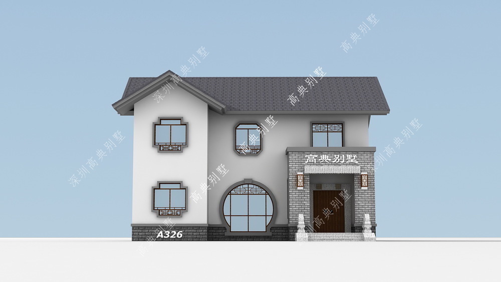 盖栋|耐看的中式别墅,盖栋衣锦还乡,面子里子都有。