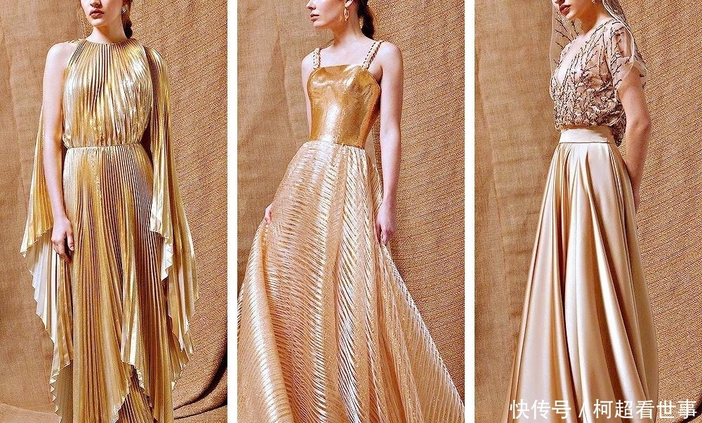 黎巴嫩女设计师Rayane Bacha华美高定:“土豪金”礼服一点都不土