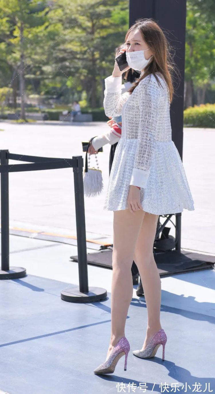 亮片 时髦亮片裙,闪光少女的穿搭