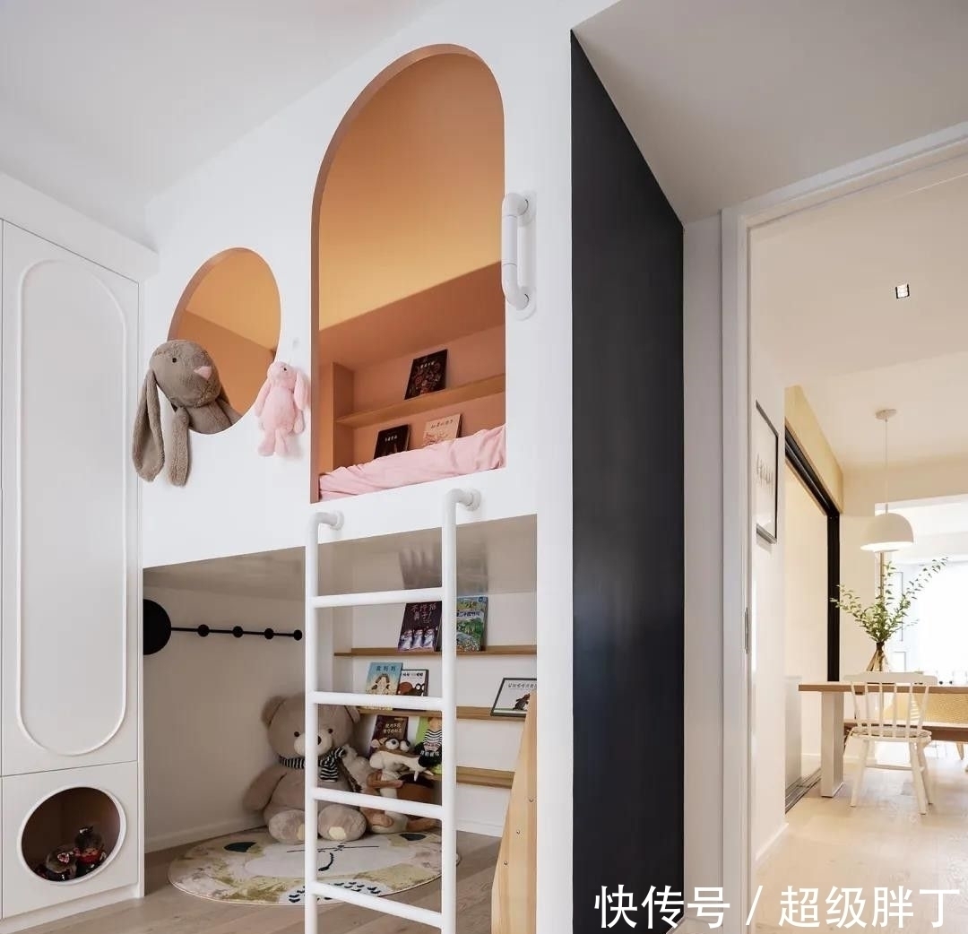 平面图|他89㎡家,光一个儿童房就把我圈粉,全屋温馨大方,治愈超多人