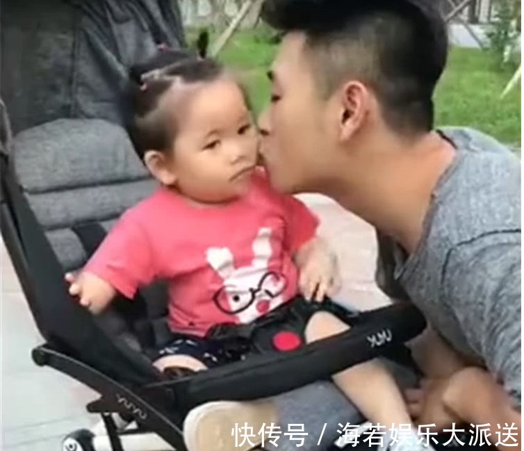 偷亲|舅舅偷亲了几下外甥女,接下来的画面,让人乐了