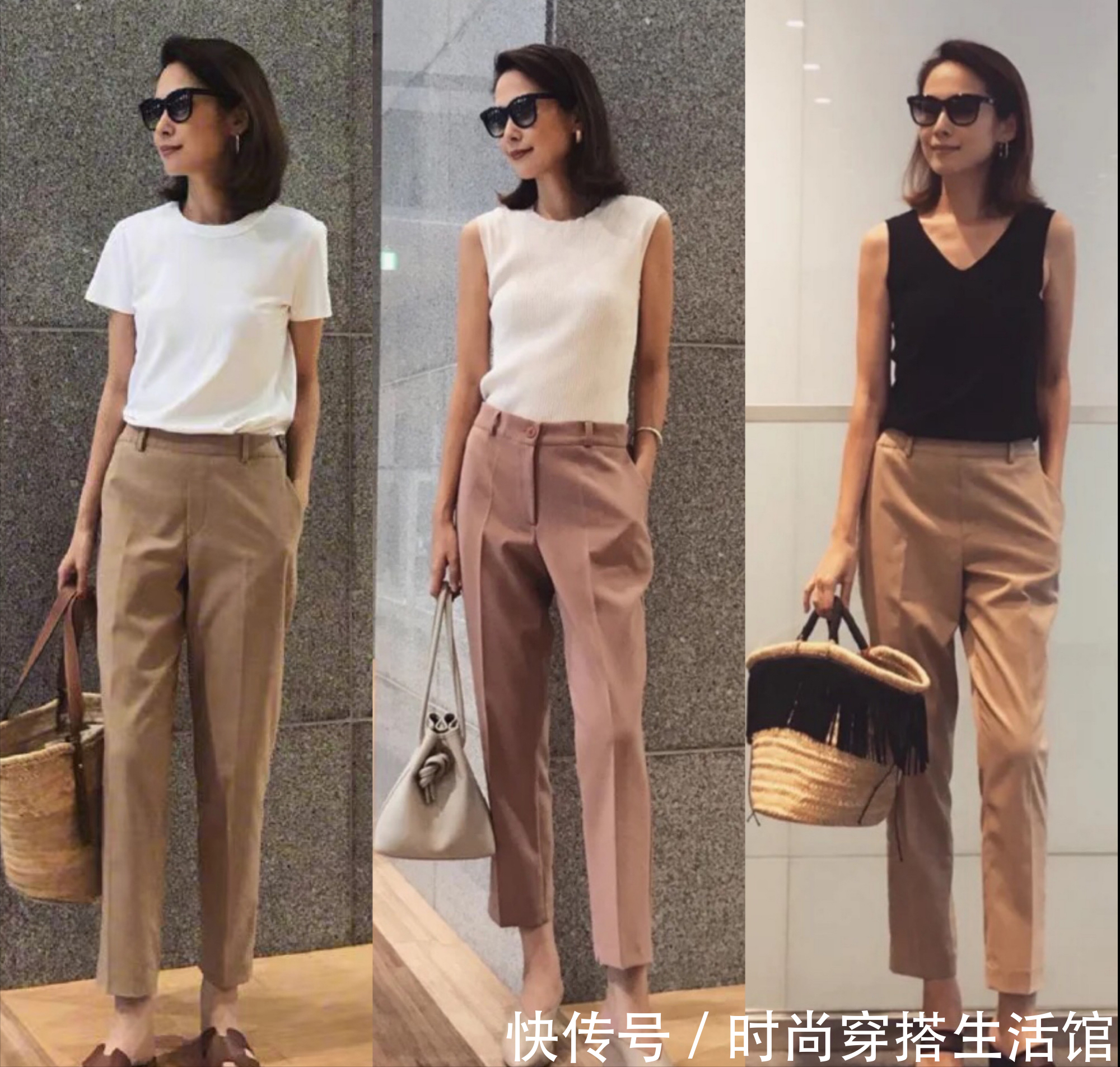 伞裙|时尚不分年龄,看看这个40+日本博主的穿搭,穿出优雅好气质