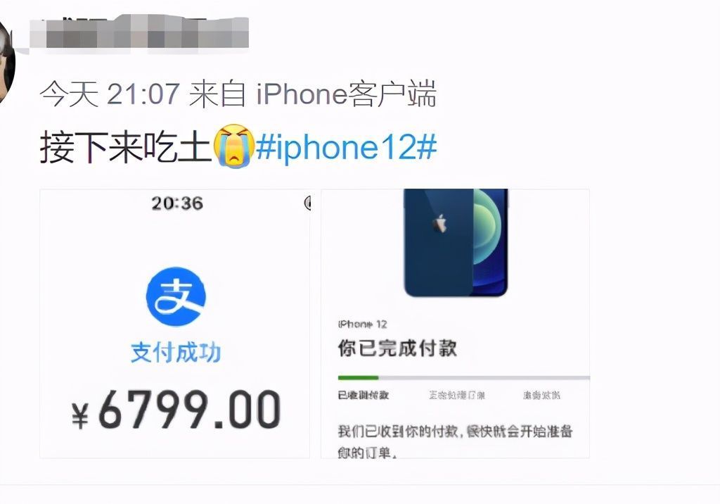 支持|iPhone12被抢疯！网友：一边说支持国产一边把苹果买崩