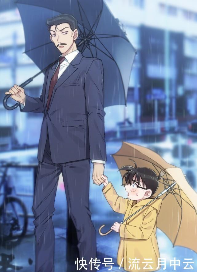 位画师的笔下|在画师的笔下，柯南被团宠，很有爱！