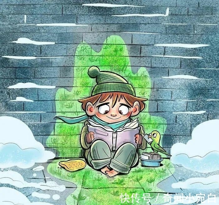 插画作品|17幅描绘人性的插画,赤裸裸的现实,刺痛我们的神经