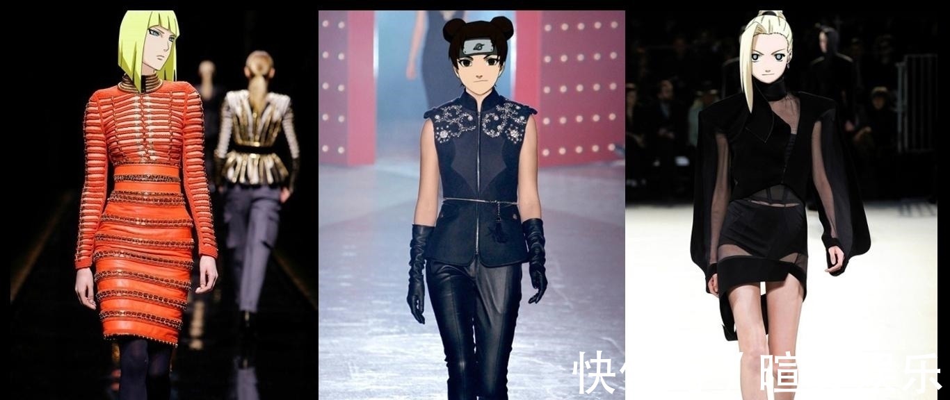 药师兜|《火影忍者》时装秀毫无违和感,服装设计师可能也是火影迷