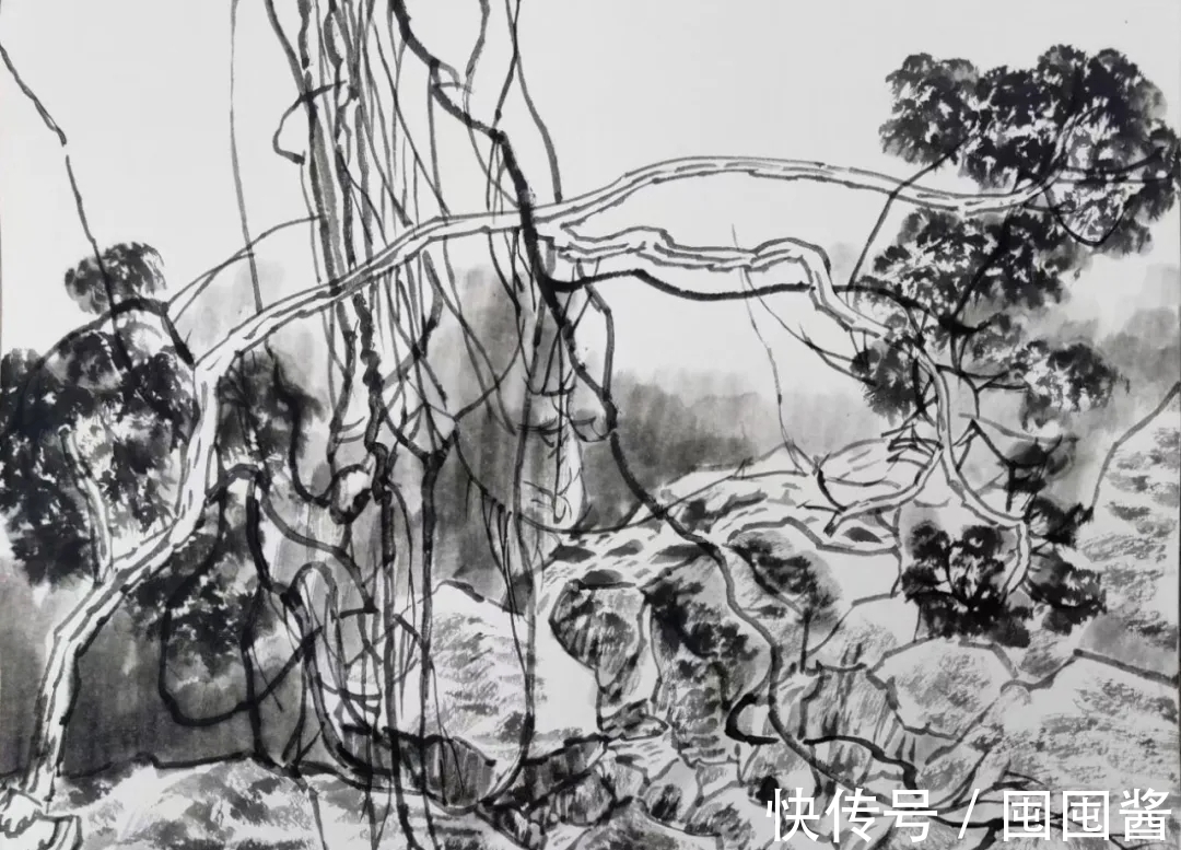 满维起&中国水墨画院|老骥伏枥,总有新意,满维起山水写生新作