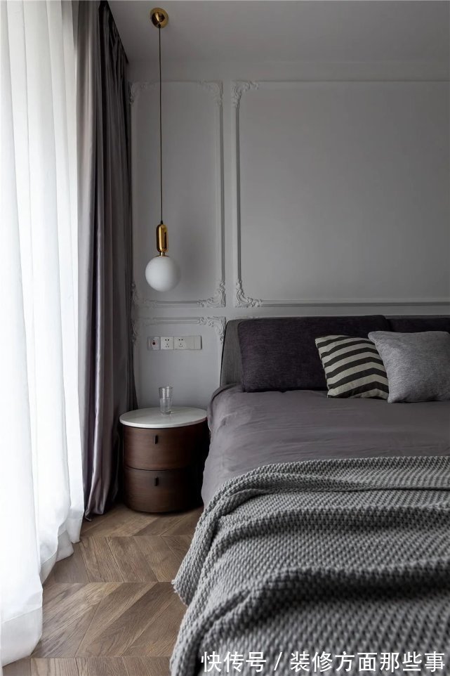 优雅|130㎡现代简雅风,极简的无主灯设计,营造一个高级优雅的空间