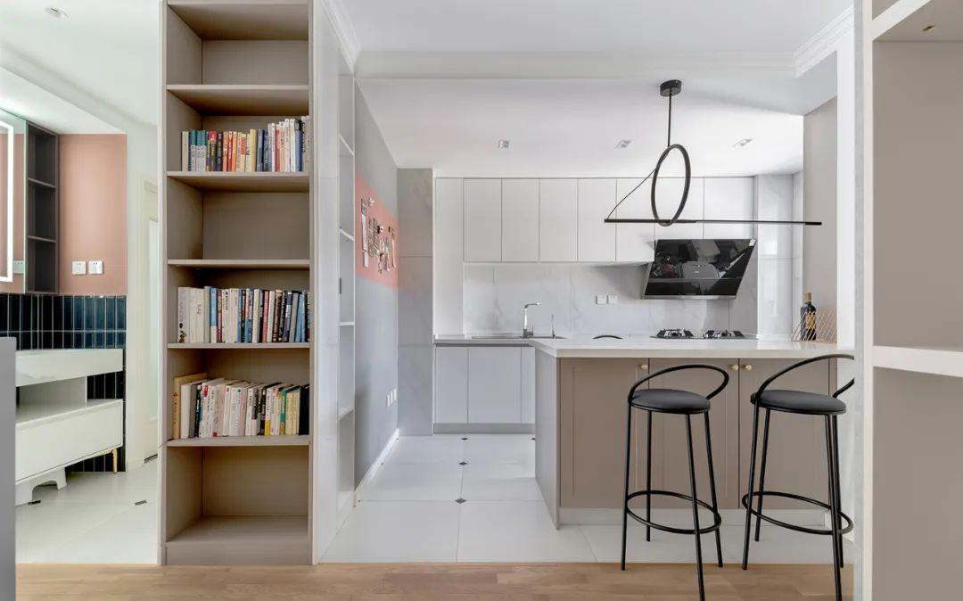 隔断|厨房和客厅这么做隔断,一点都不占用面积,邻居看了都说要照着装