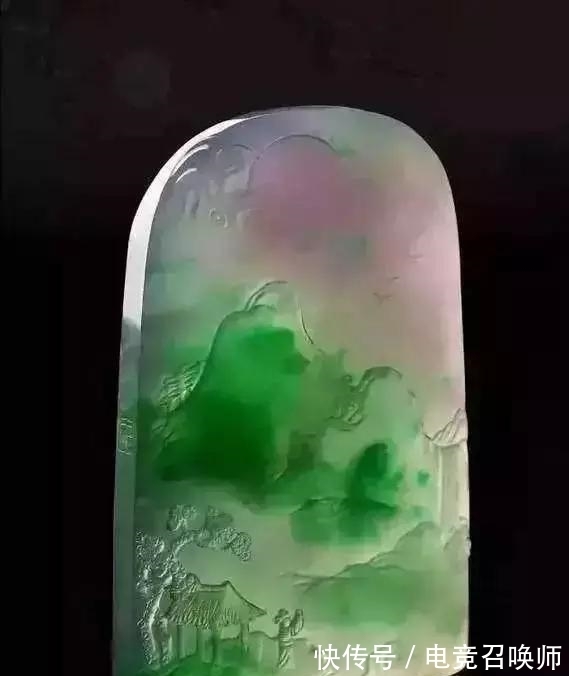 拼凑#七彩翡翠难寻,把颜色拼凑起来的彩虹色泽简直绝了,减龄又显年轻