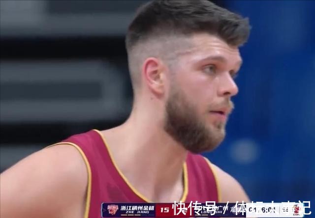 陸文博|吳前半場16分！三分雨不管用，浙江落后廣州，郭士強激活李炎哲