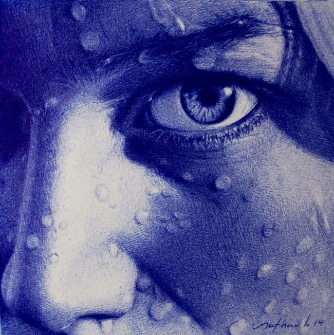 艺术@大神级的圆珠笔画:艺术家纳森·洛伦扎纳的作品