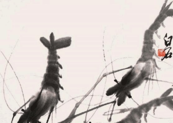 这段话&他的画从一元暴涨到九亿元, 没有一根线表达水, 却能让人看到江河!