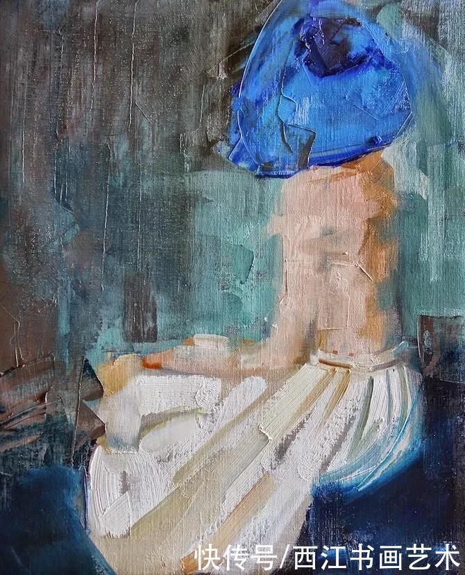 范妮|敏感，感性与永恒：法国女画家莫罗的抽象人物