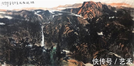 娄师白#古风新韵?意境深远——著名画家张卫军山水画作品赏析