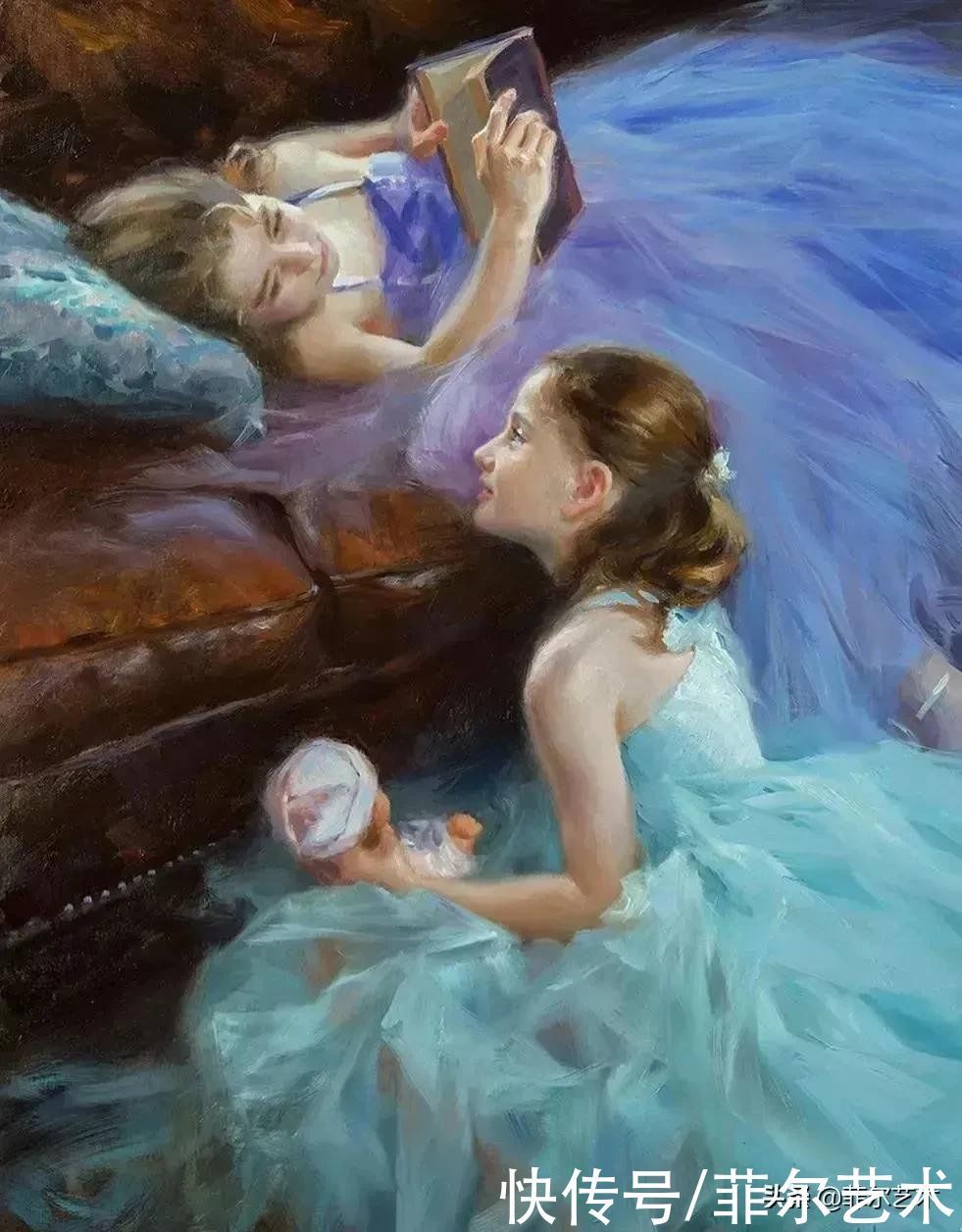 弗拉基米尔&俄罗斯画家弗拉基米尔人体油画里的美女,美得让人难忘
