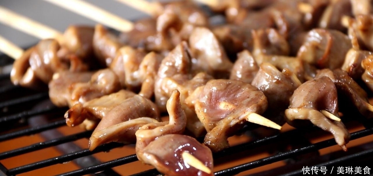  不用焯水，不用油炸，不用炒，教你孜然鸡胗的做法，越吃越香