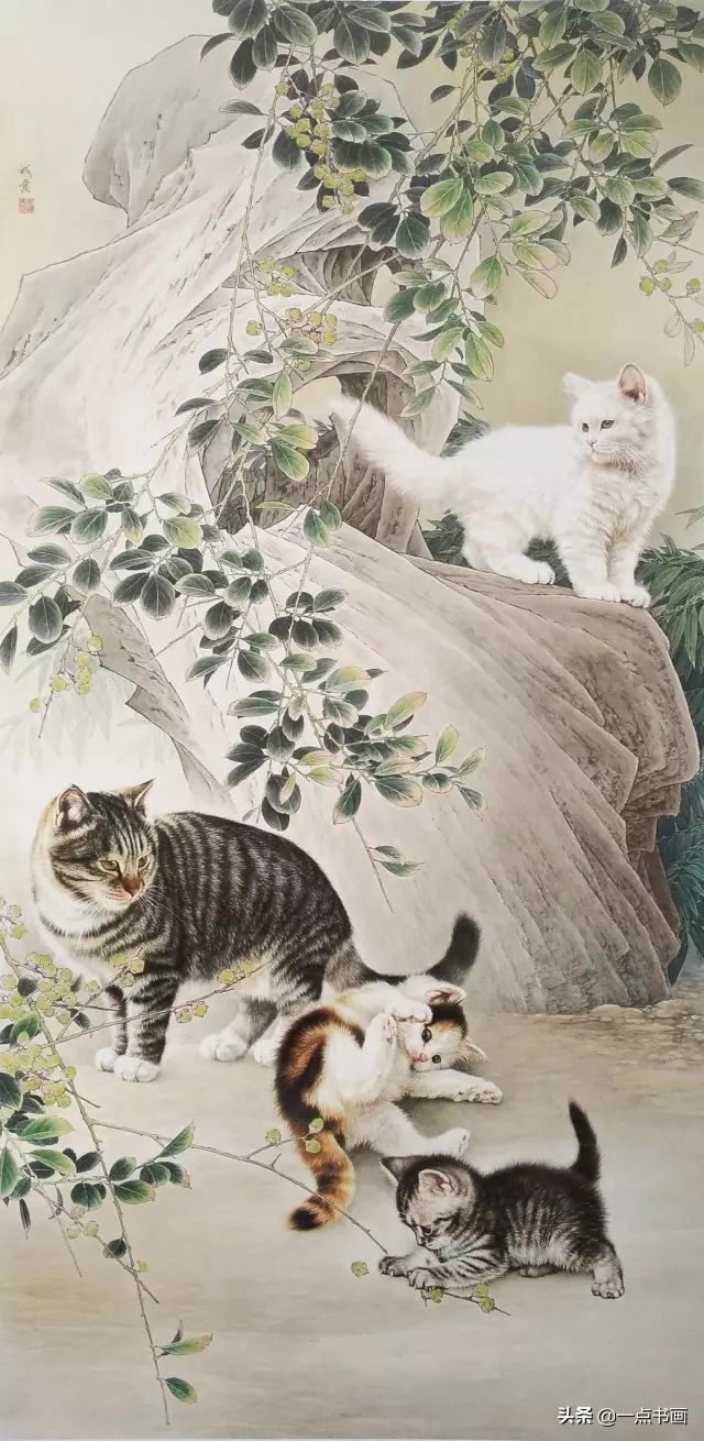 步骤|工笔猫的画法步骤