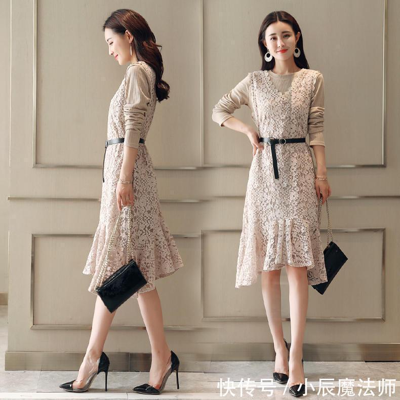 凸显|小姐姐爱穿甜美连衣裙,展示凹凸迷人身姿,凸显性感成熟女人味