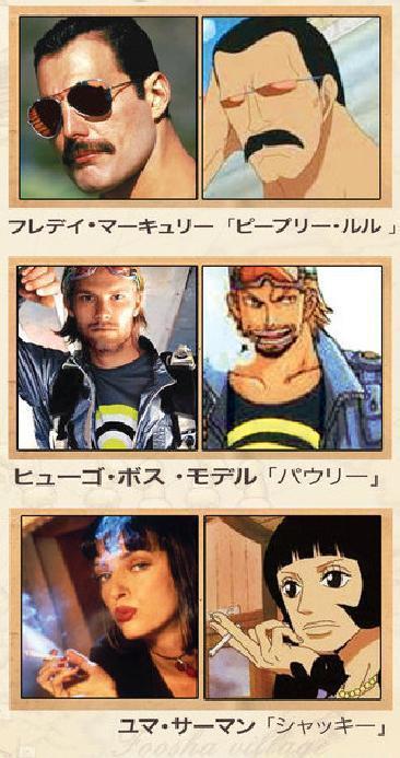 外国网友整理《海贼王》原型，简直一模一样，这也太还原了吧