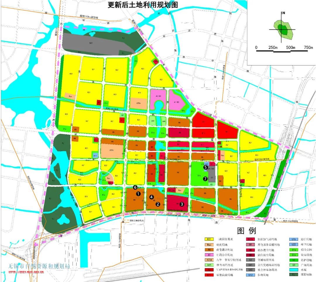 无锡市自然资源和规划局|洛社-洛南新城管理单元动态更新批前公示