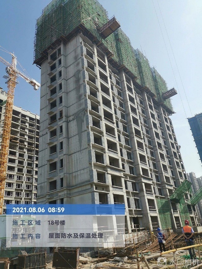 8月最新工程进度播报|运城长江源东湖湾 | 播报