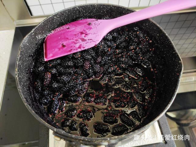 柠檬汁|桑葚好吃就是不耐存放,试试这么做更甜更好吃,放很久都不会坏