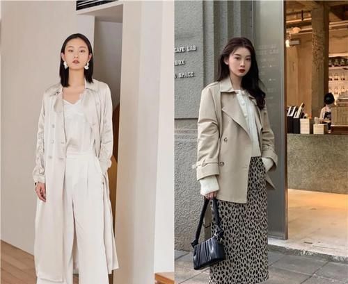 大衣还没穿腻，2021年新款“风衣”又火了，气质高级，谁穿谁好看