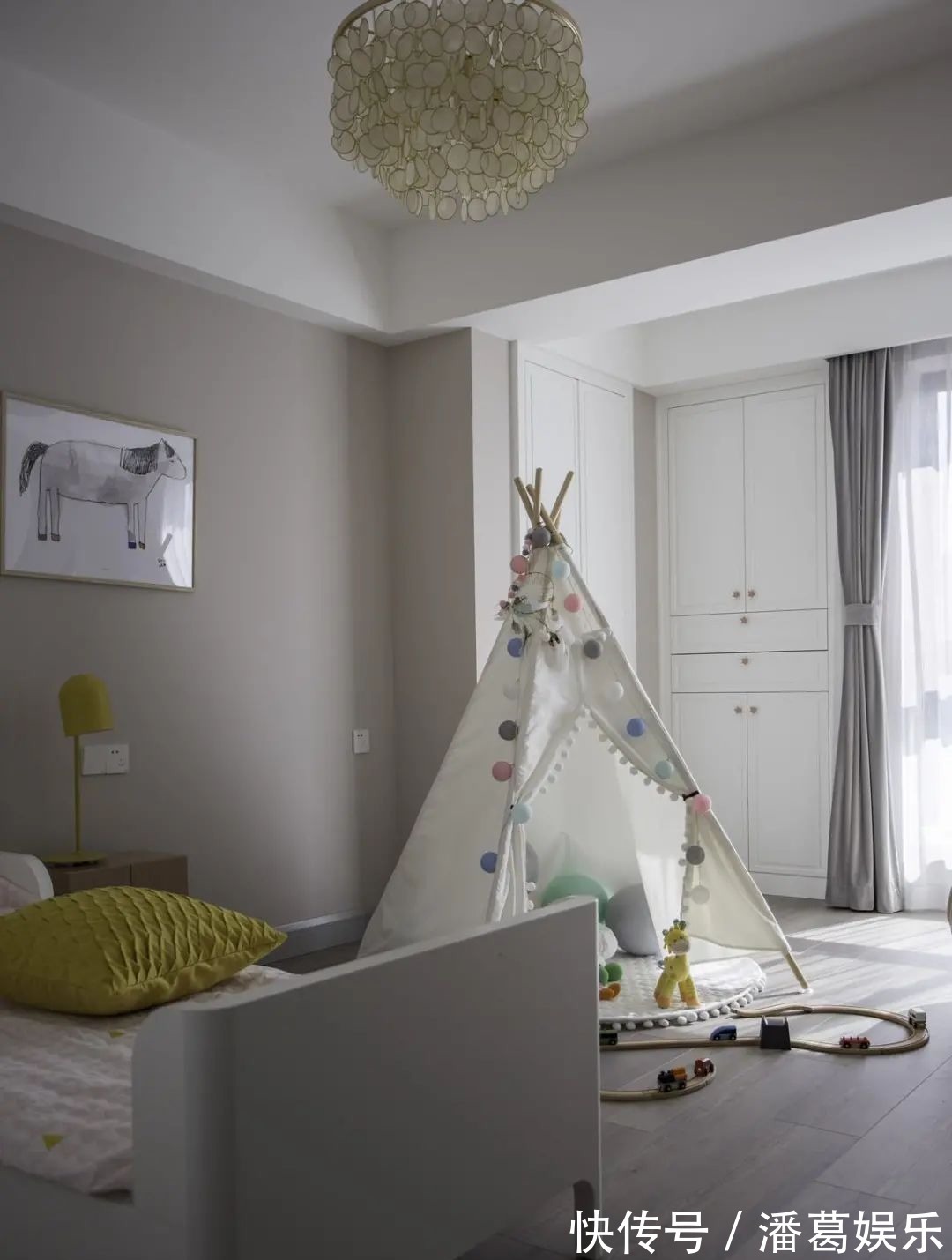 情趣|180㎡浪漫小窝,蓝与粉、灰与白,优雅情趣,轻松舒适