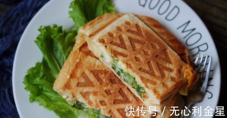 三明治机|最省事的早餐当属三明治,金黄酥脆孩子爱吃,一个月不重样!