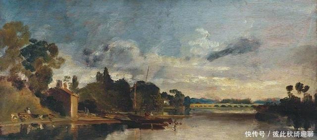 风景|油画风景:泰晤士河上的七个划船场景,有诗情有画意