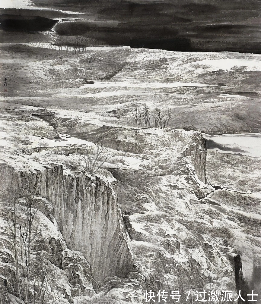 山林|山林丘壑,寂静大美|张永琦山水画