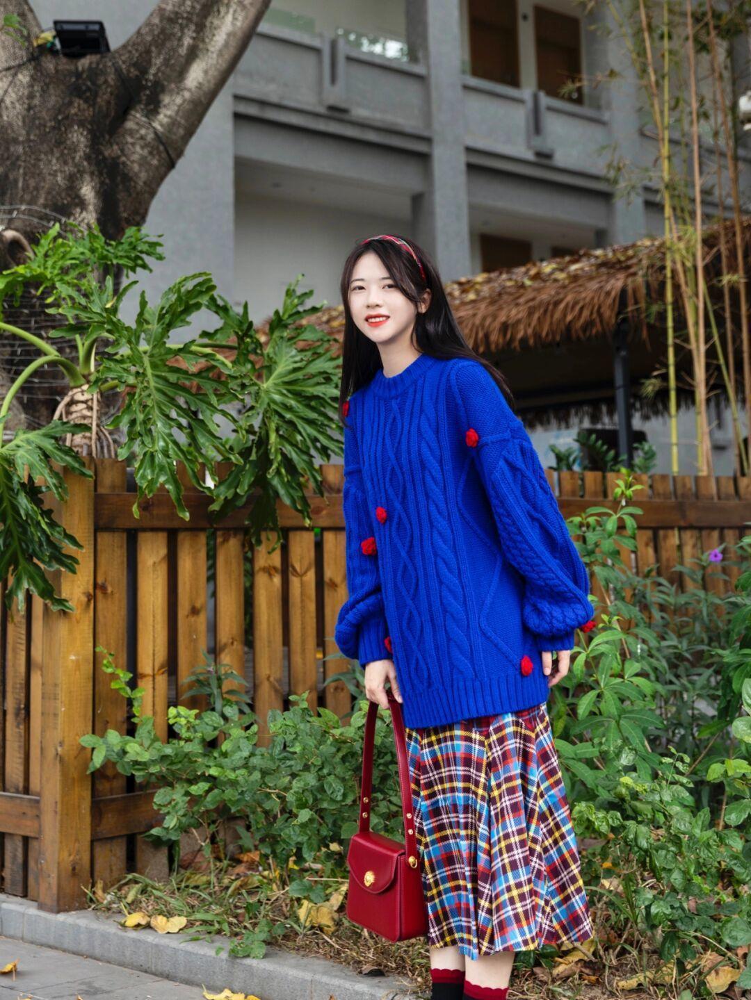 拉链|衣品好的女人,冬季都少不了“毛衣”的搭配,气质爆表