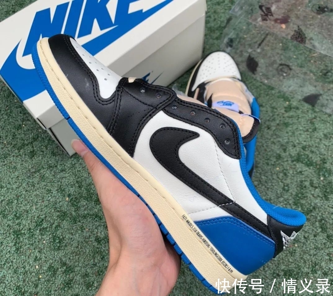 倒钩|藤原浩倒钩闪电aj1最强横向对比测评 中底拉邦皮料剪裁差的是正?