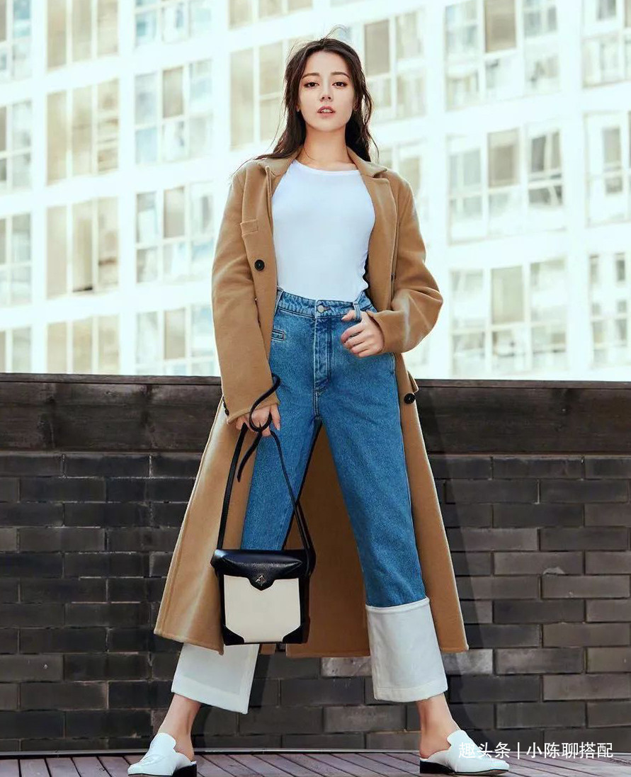 休闲风 穿对了风衣+阔腿裤有多美最简单的搭配思路,给你早秋搭配灵感