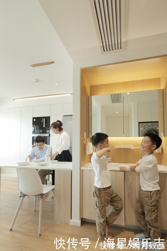 张女士|越来越多人去客厅化设计，像她家这样装修，59㎡住4口人很舒适