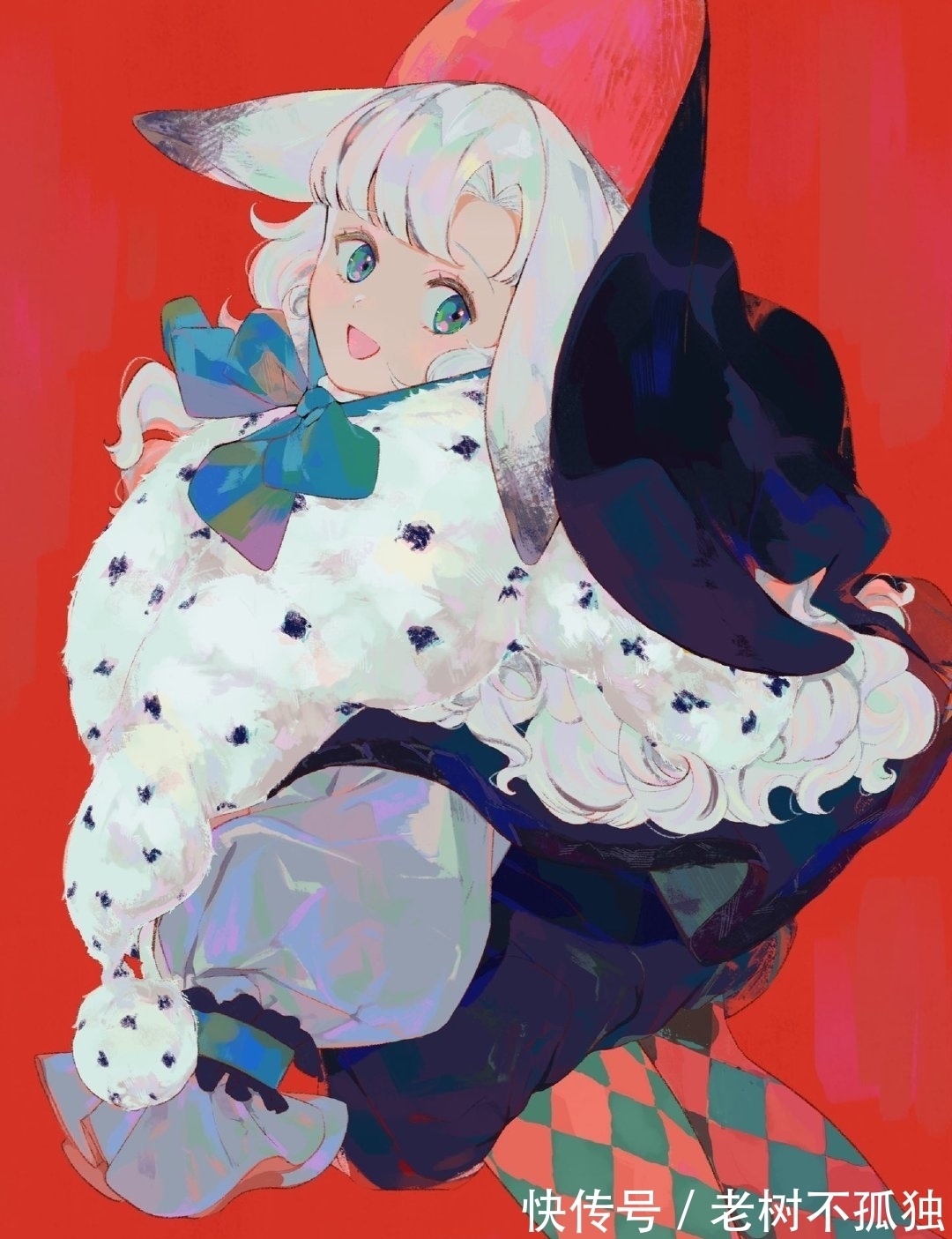 人物插画|唯美的萝莉人物角色手绘,线条随意却很轻快