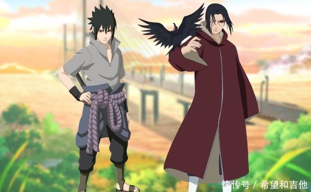 秽土转生|火影佐助与鼬的成长历程,童年便显露差距,六道帮助佐助超越!