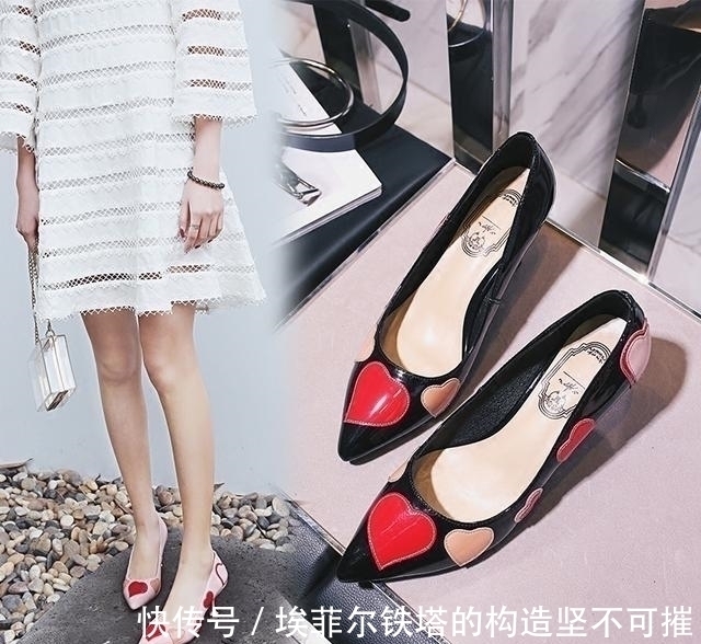 高跟鞋 性感女人偏爱高跟鞋,露出大长腿美丽动人无法挡