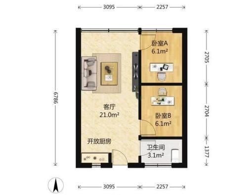 隔断|为方便上班，她买下38㎡老房，改造后满足5口人居住，佩服！